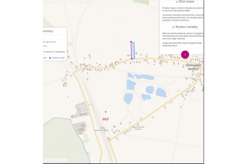 oleśnicki, Twardog&oacute;ra, Grabowno Wielkie, Grabowno Wielkie -blisko stacja PKP